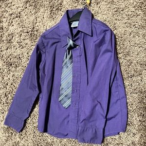 Boys Dress Shirt and Tie